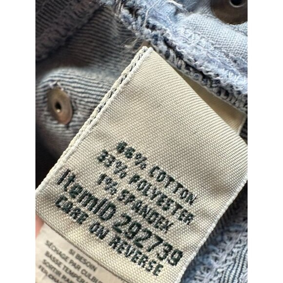 L.L. Bean Womens Straight Leg Blue Denim Jeans Size 6 Medium Cotton Blend Made I - Picture 3 of 10